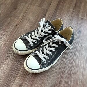 Converse Black Canvas Sneakers